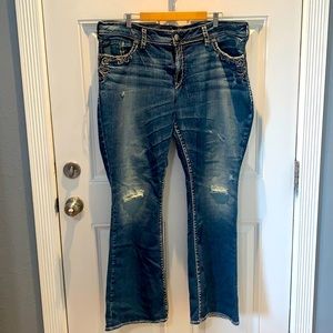 New with tags Silver Jeans Bootcut jeans size 22